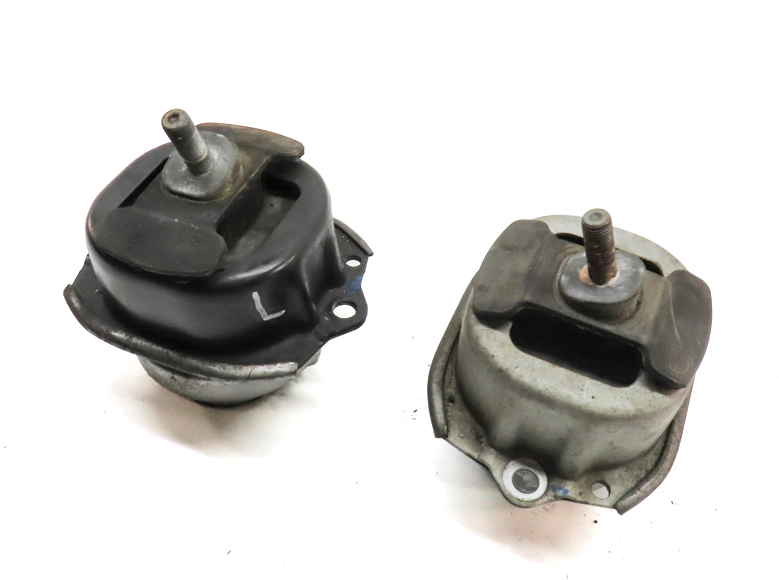 12 BMW X5 (E70) 3.0L N55 LEFT DRIVER & RIGHT PASSENGER ENGINE MOTOR MOUNT SET/2 — exact item pictured